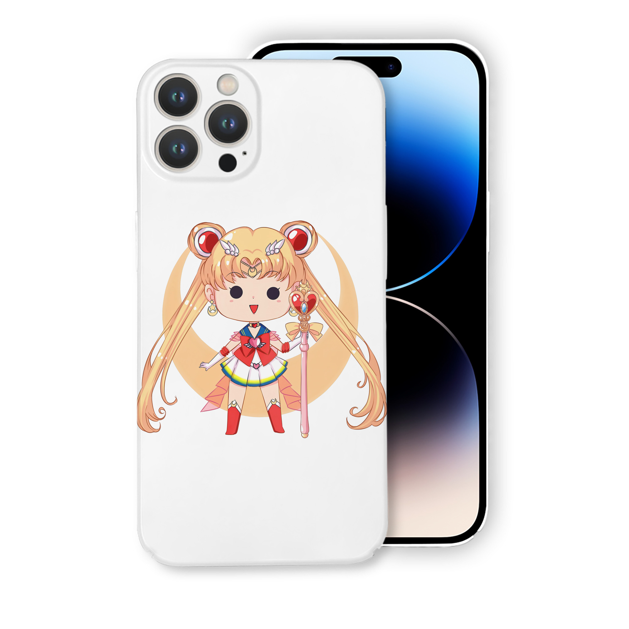 （画像用） 美少女戦士セーラームーン 月野 うさぎ つきの うさぎ Sailor Moon Tsukino Usagi 【iPhone 14シリーズ対応】ハードケース